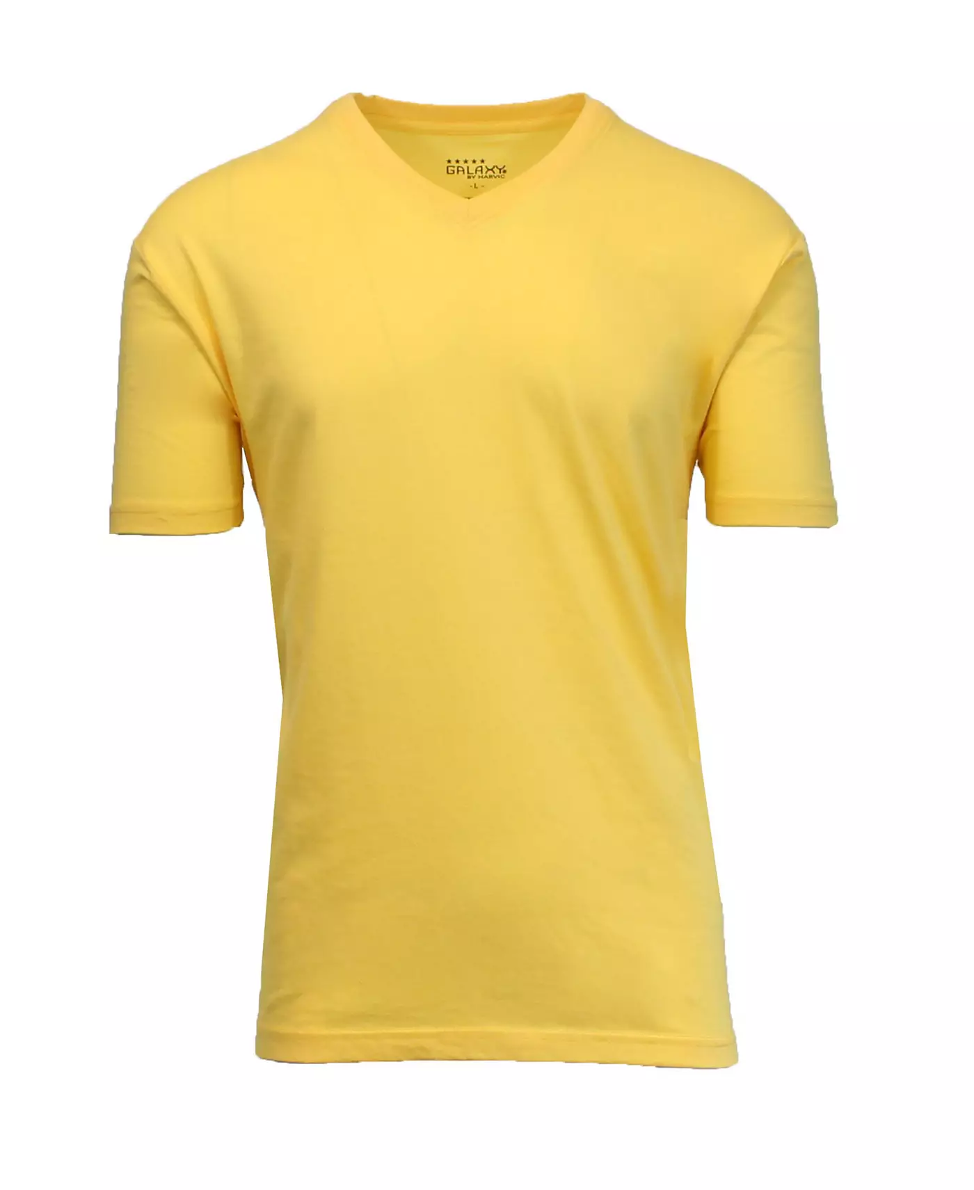 Мужская футболка Galaxy By Harvic с коротким рукавом и V-образным вырезом