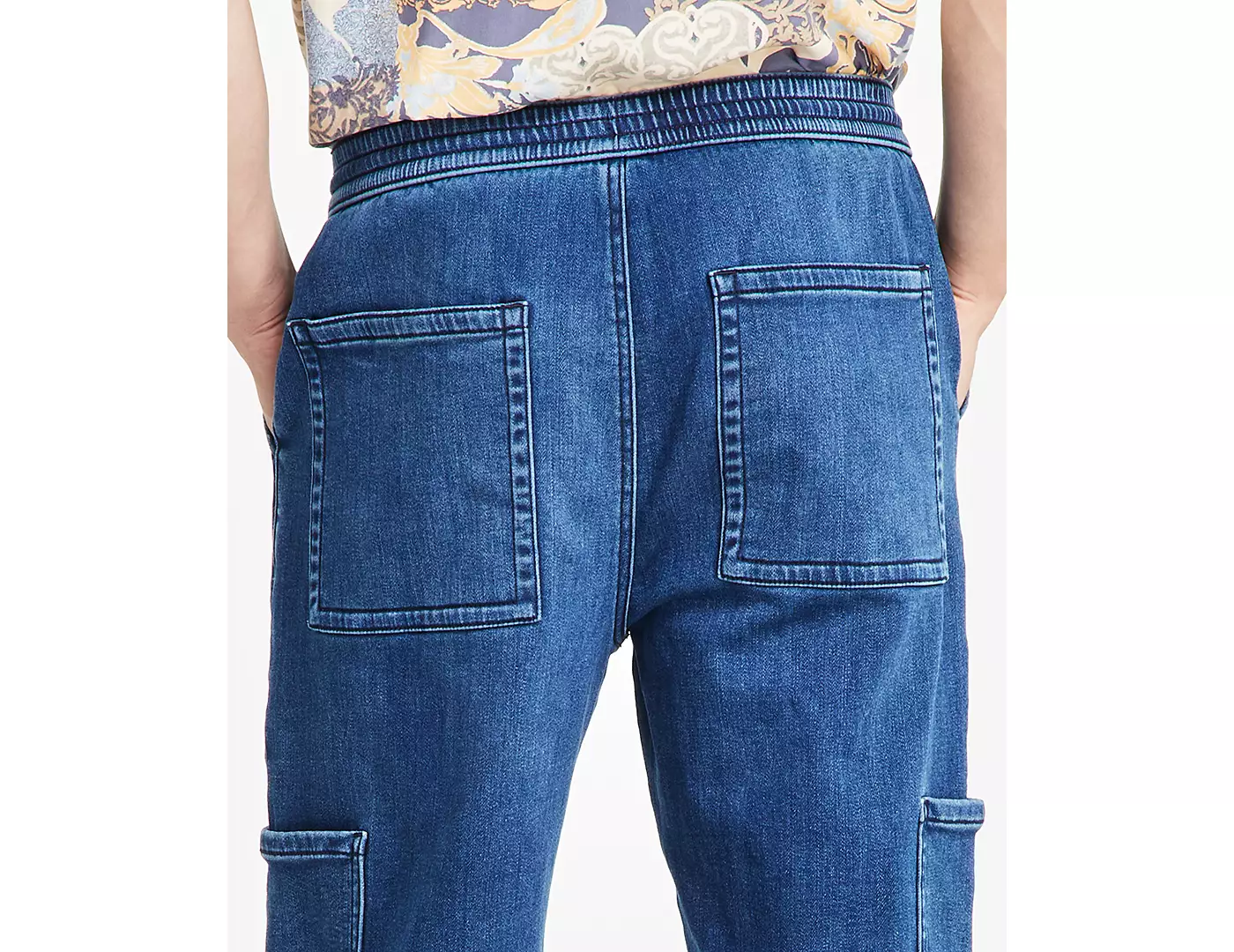 Мужские джинсы Sun + Stone Vance Utility, эксклюзивно в Macy's