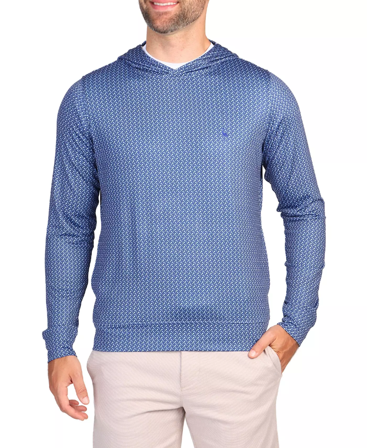 Футболки для гольфа Tailorbyrd с принтом и толстовкой для соревнований