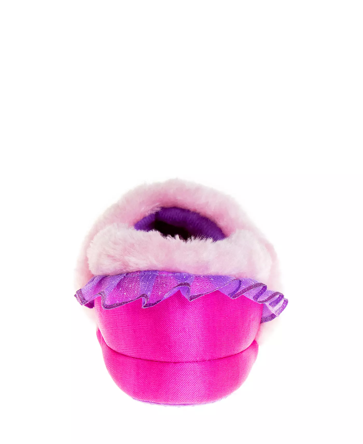 Тапочки для дома Disney для девочек-малышей, любимая принцесса, двойные размеры