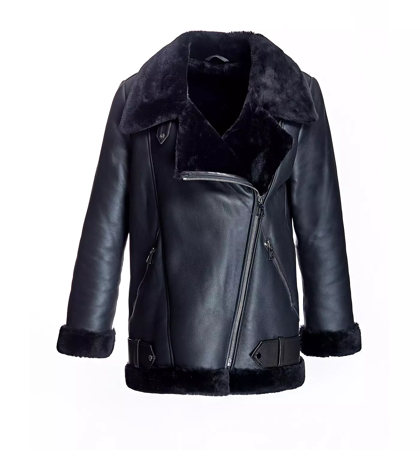 Женская мотоциклетная куртка оверсайз Julia & Stella By Maximilian