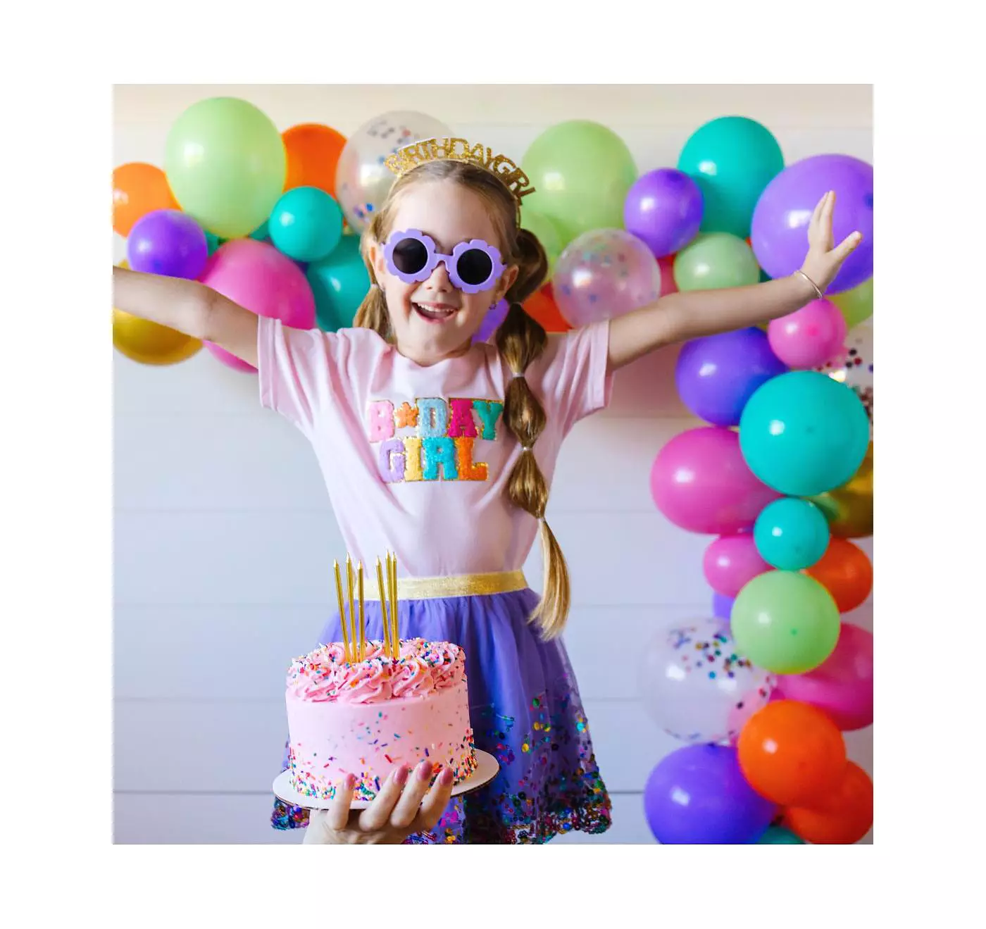 Sweet Wink Детская золотая повязка на голову для девочки на день рождения