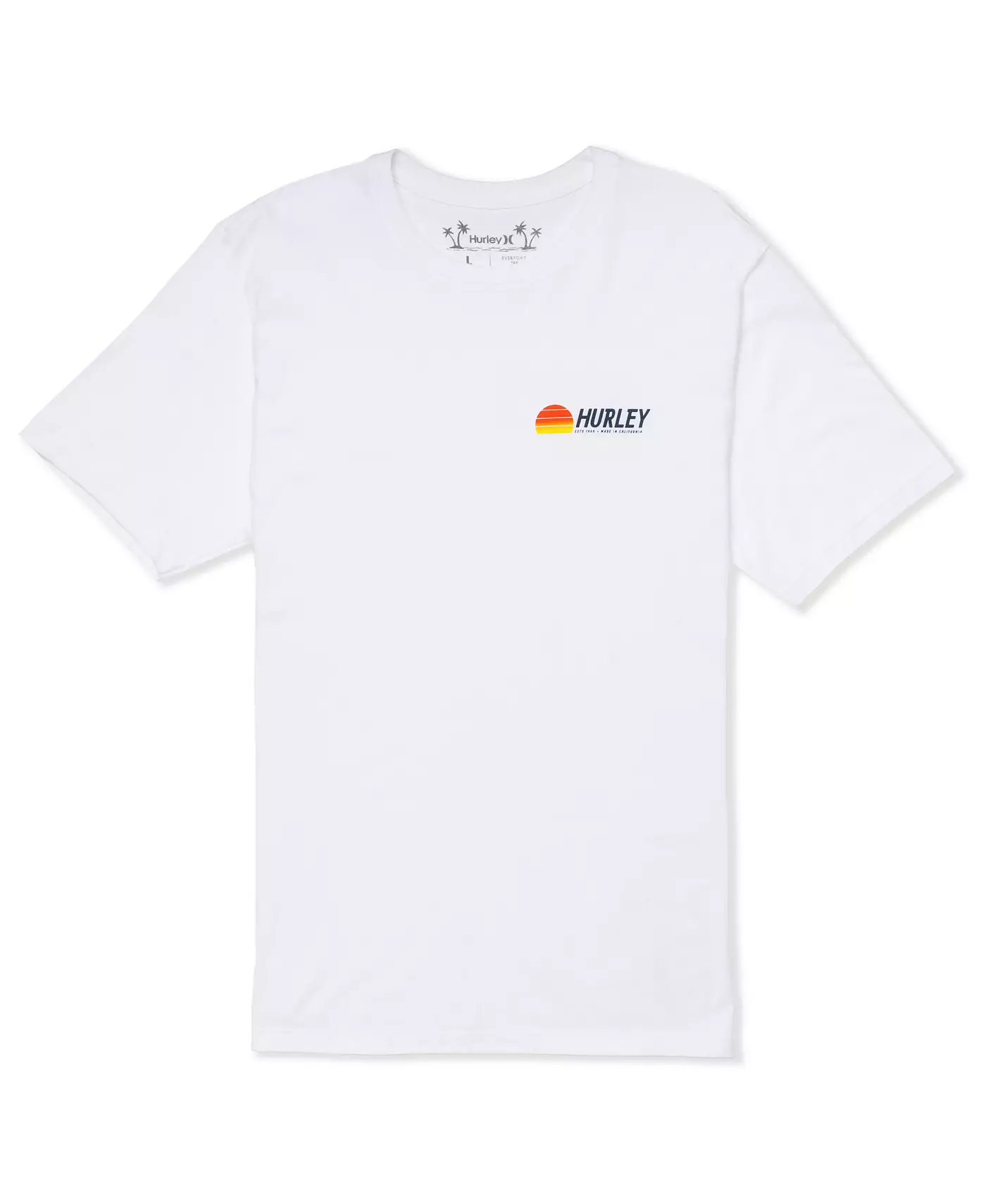 Мужская футболка Hurley Everyday Sun Stripes с коротким рукавом