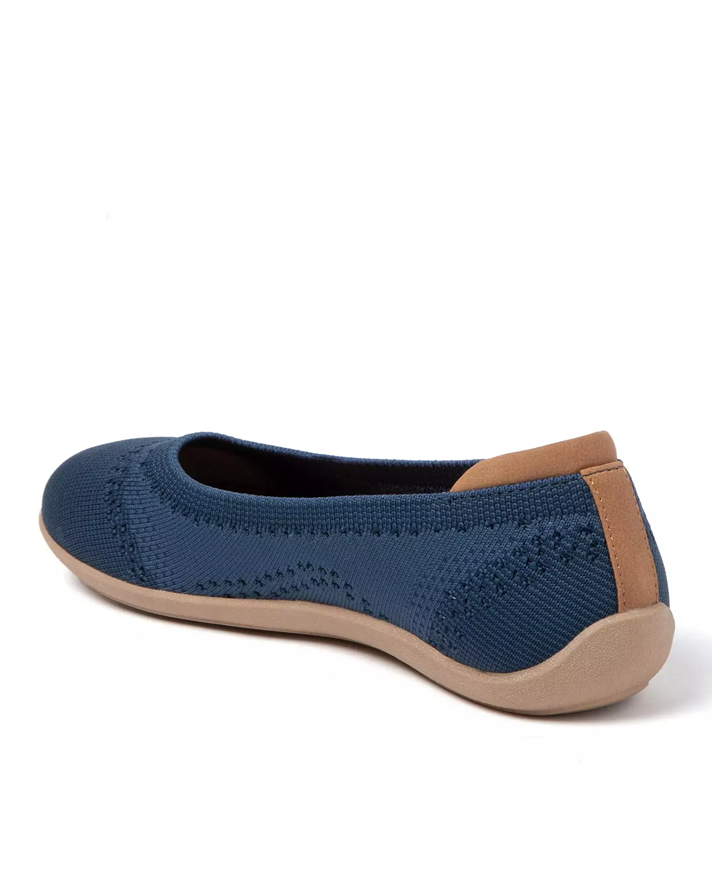 Женские балетки Dearfoams Misty Ballet Flat Lightweight Slip Ons
