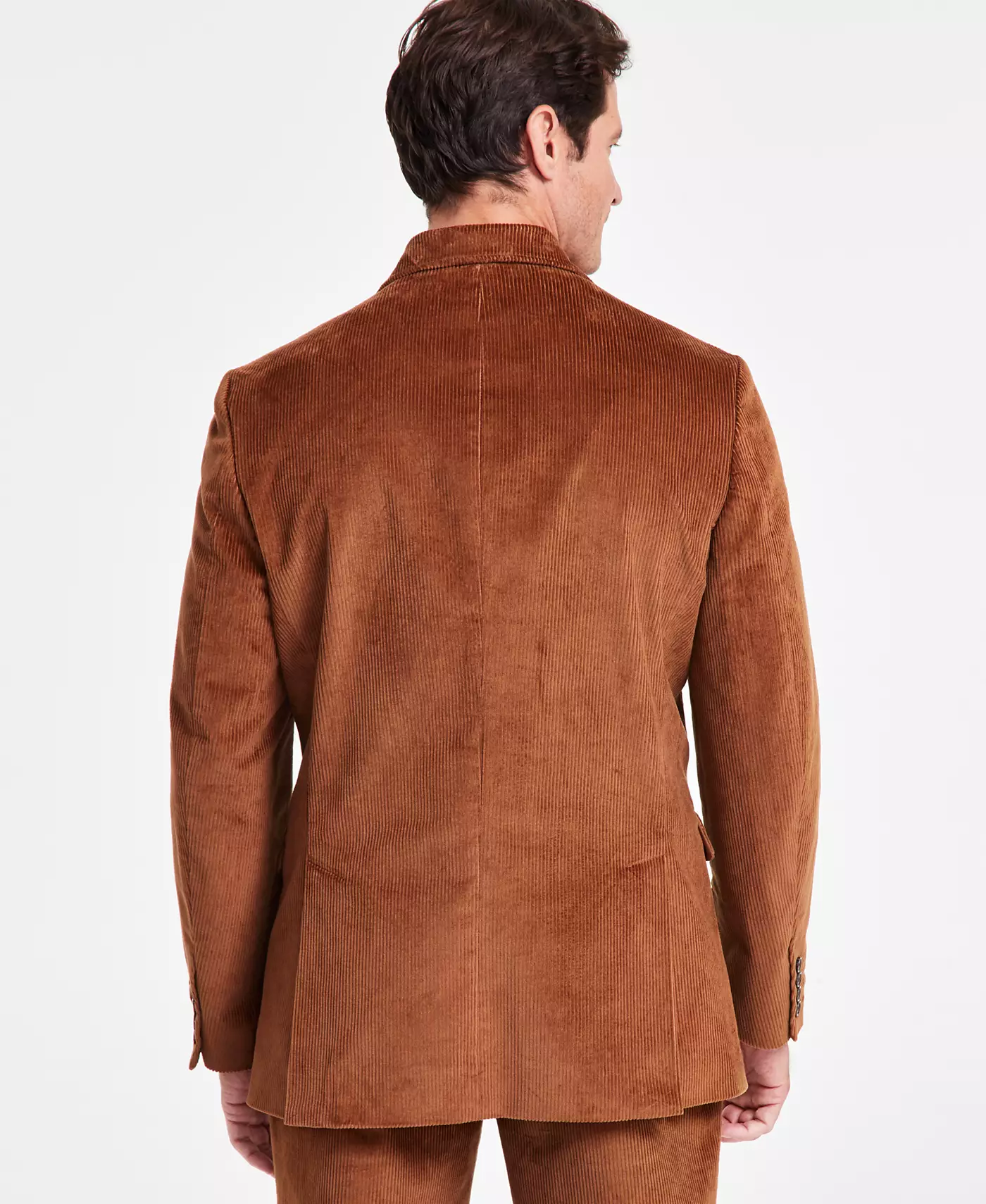 Мужской вельветовый пиджак с заостренными лацканами для клубной комнаты, эксклюзивно в Macy's