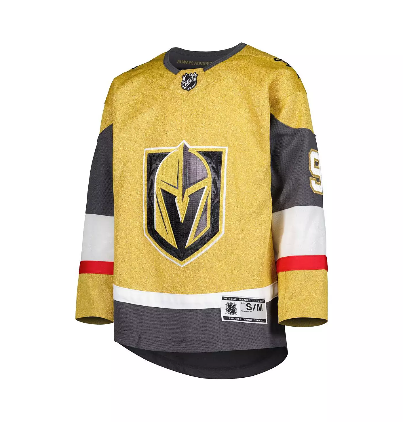 Outerstuff Big Boys and Girls Джек Айхель Голд Вегас Голден Найтс Домашняя Премьер-игрок Джерси