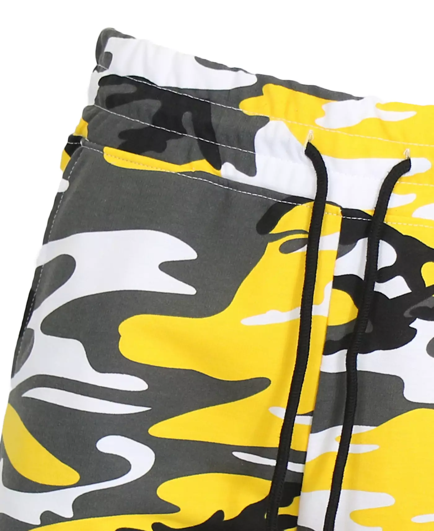 Мужские шорты из французского терри с камуфляжным принтом Galaxy By Harvic