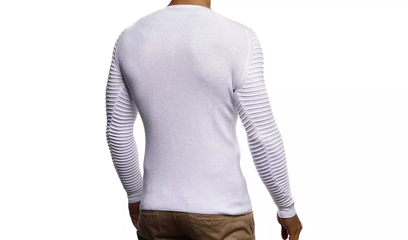 Мужской вязаный пуловер Leif Nelson