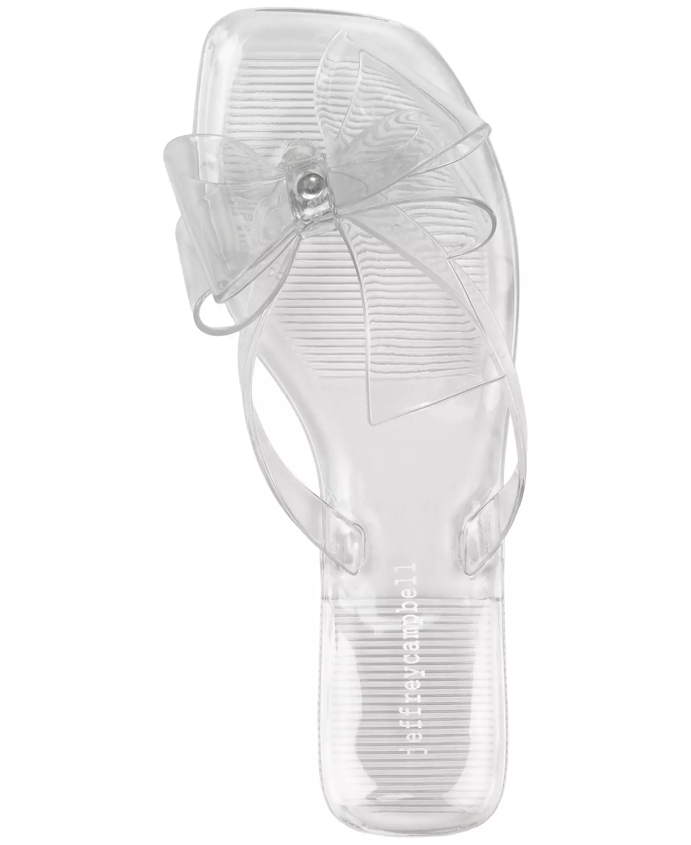 Босоножки-шлепанцы Jeffrey Campbell Sugary Jelly Bow