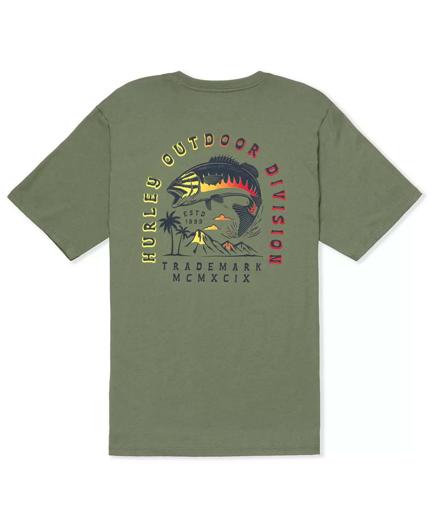 Мужская футболка Hurley Everyday Calico с коротким рукавом