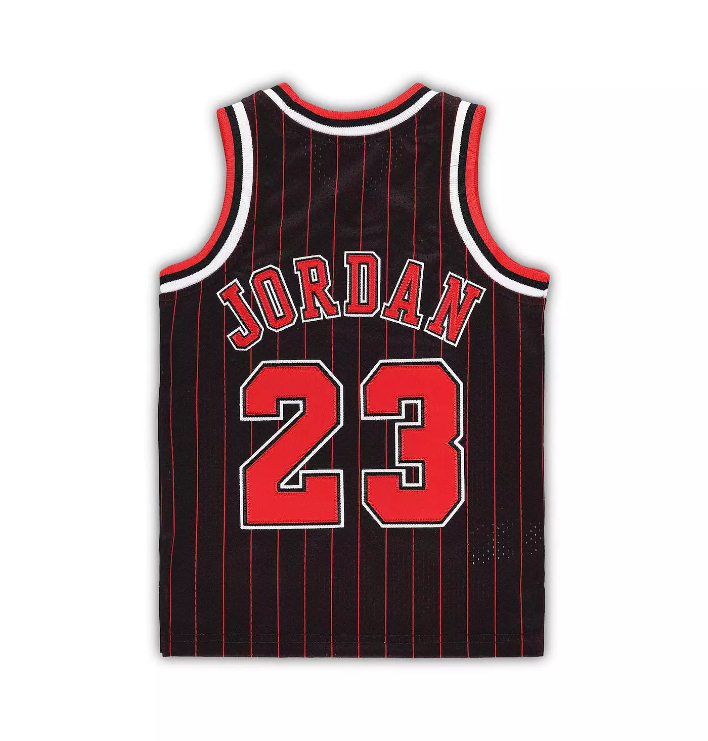 Mitchell & Ness для мальчиков и девочек Майкл Джордан черный Chicago Bulls 1996/97 Hardwood Classics подлинная майка