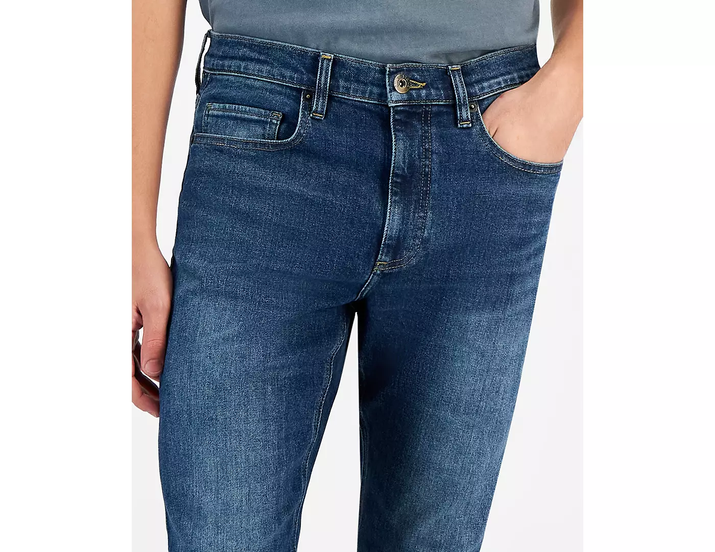 Мужские облегающие джинсы Sun + Stone Tidal, созданные для Macy's