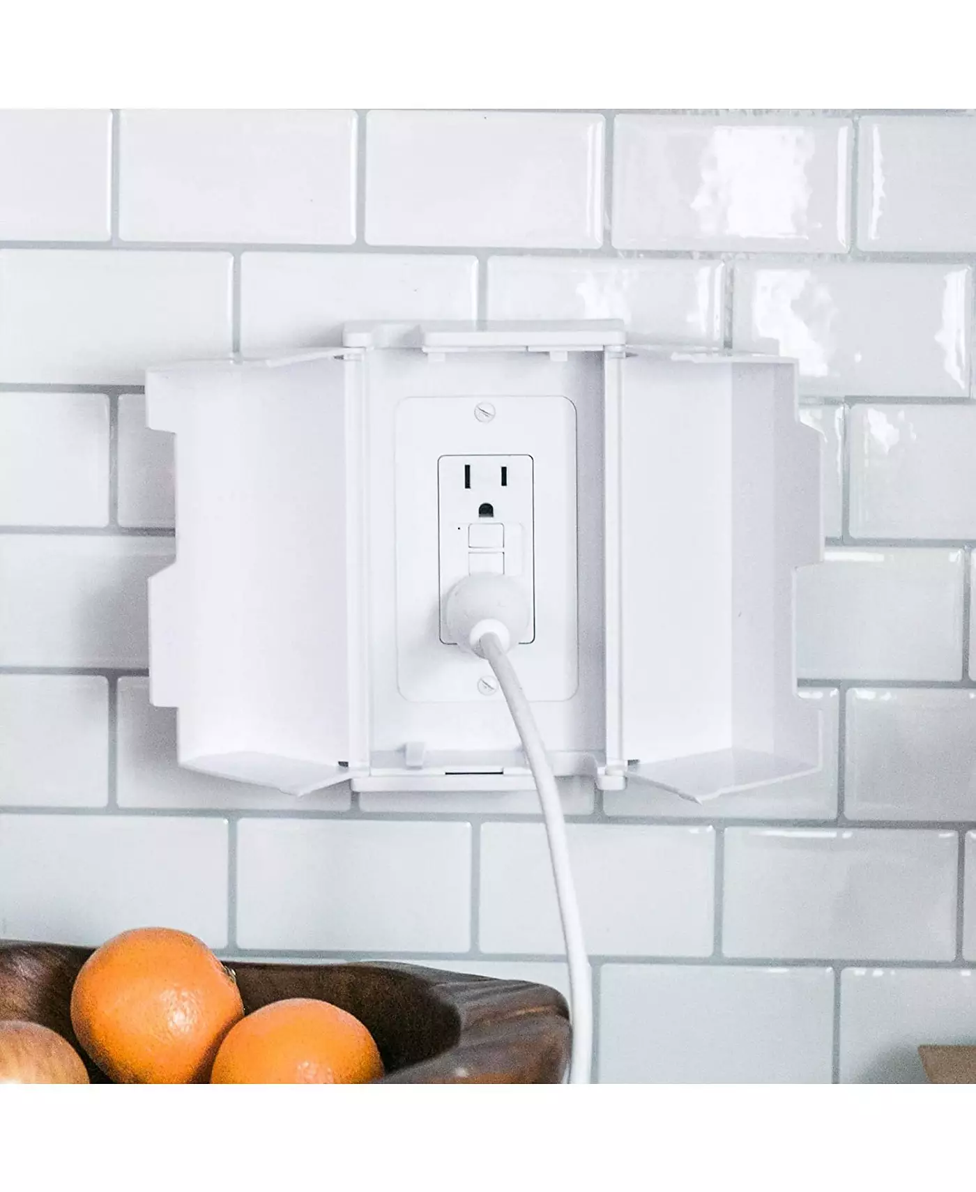 Крышка для электрической розетки Jool Baby Toddler, безопасная, двухсторонняя и декоративная, в комплекте пластины для электрических розеток, просторное отделение (2 шт. в упаковке)