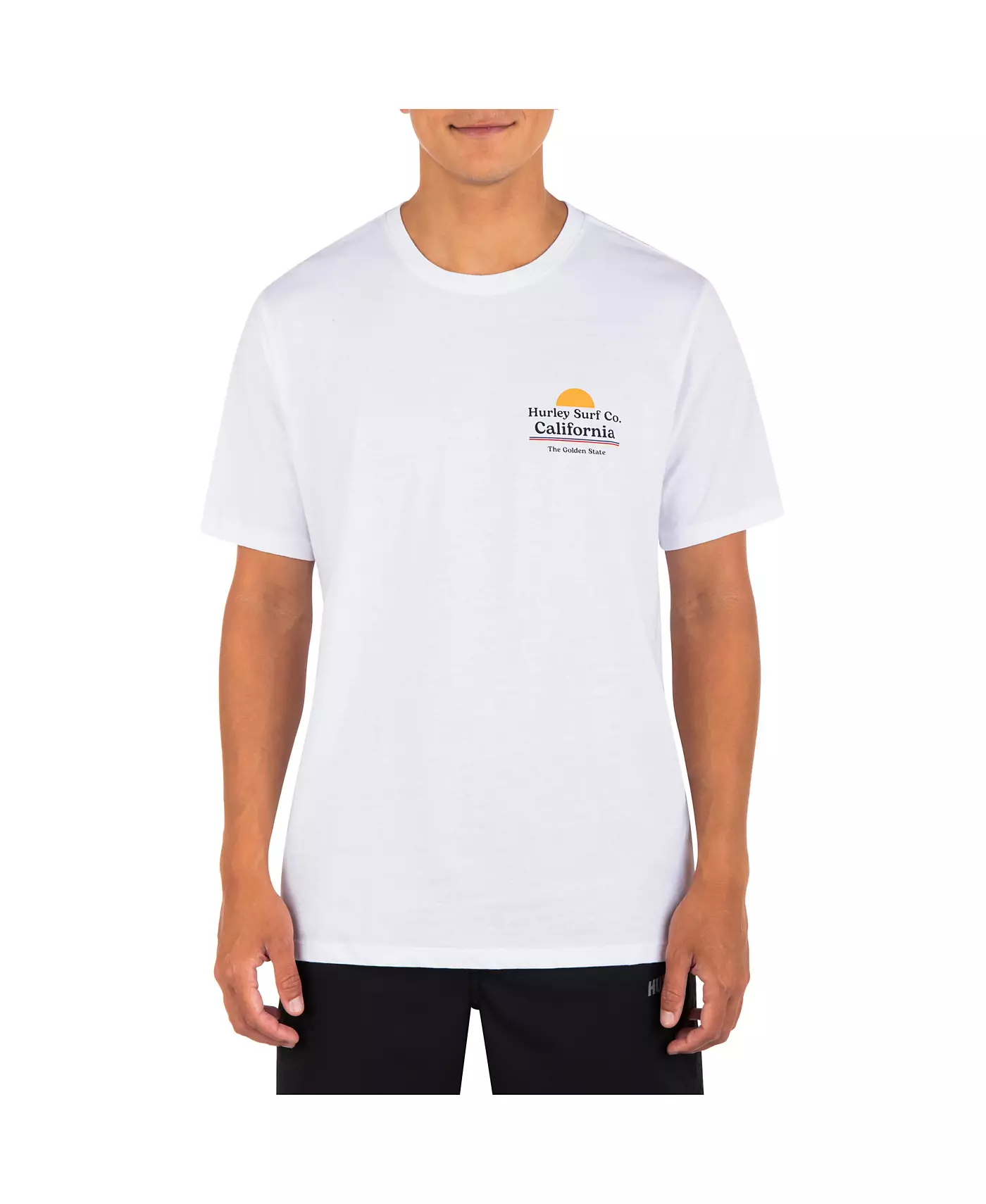 Мужская футболка Hurley Everyday State Pride с коротким рукавом