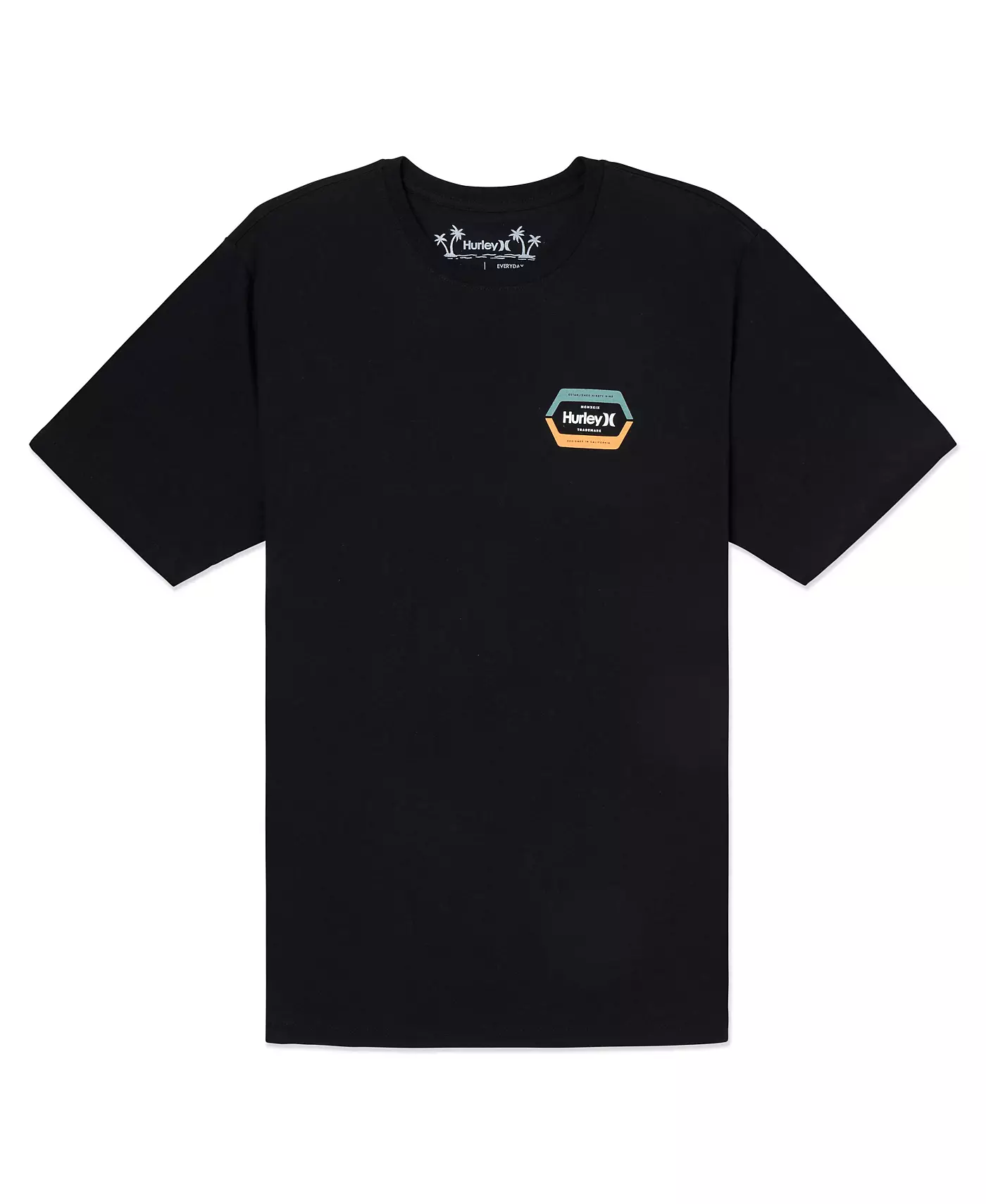 Мужская футболка Hurley Everyday Split с коротким рукавом