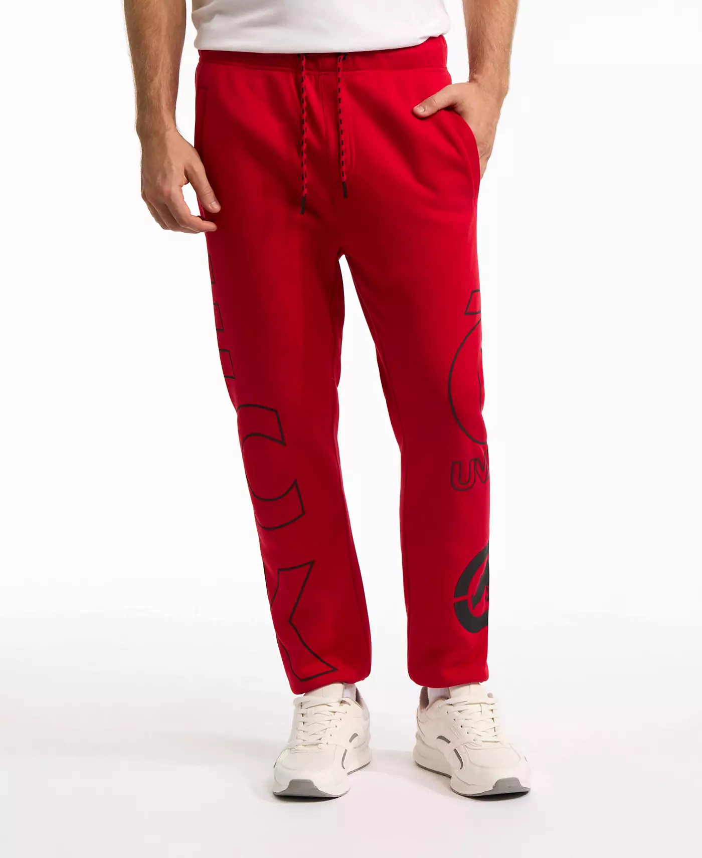 Мужские спортивные штаны Ecko Unltd с крупным принтом