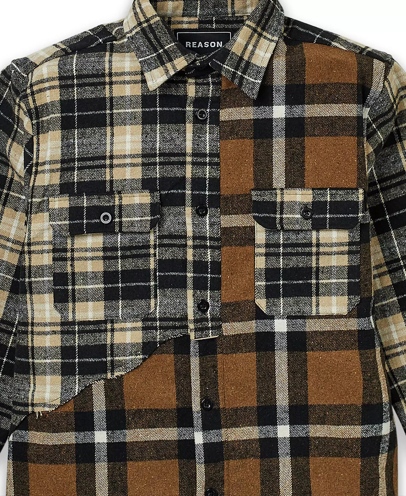 Мужская рубашка Reason Spliced с длинными рукавами