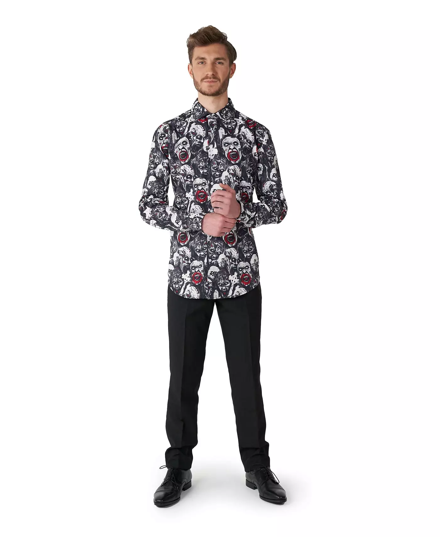 Мужские рубашки для костюмов на Хэллоуин Suitmeister