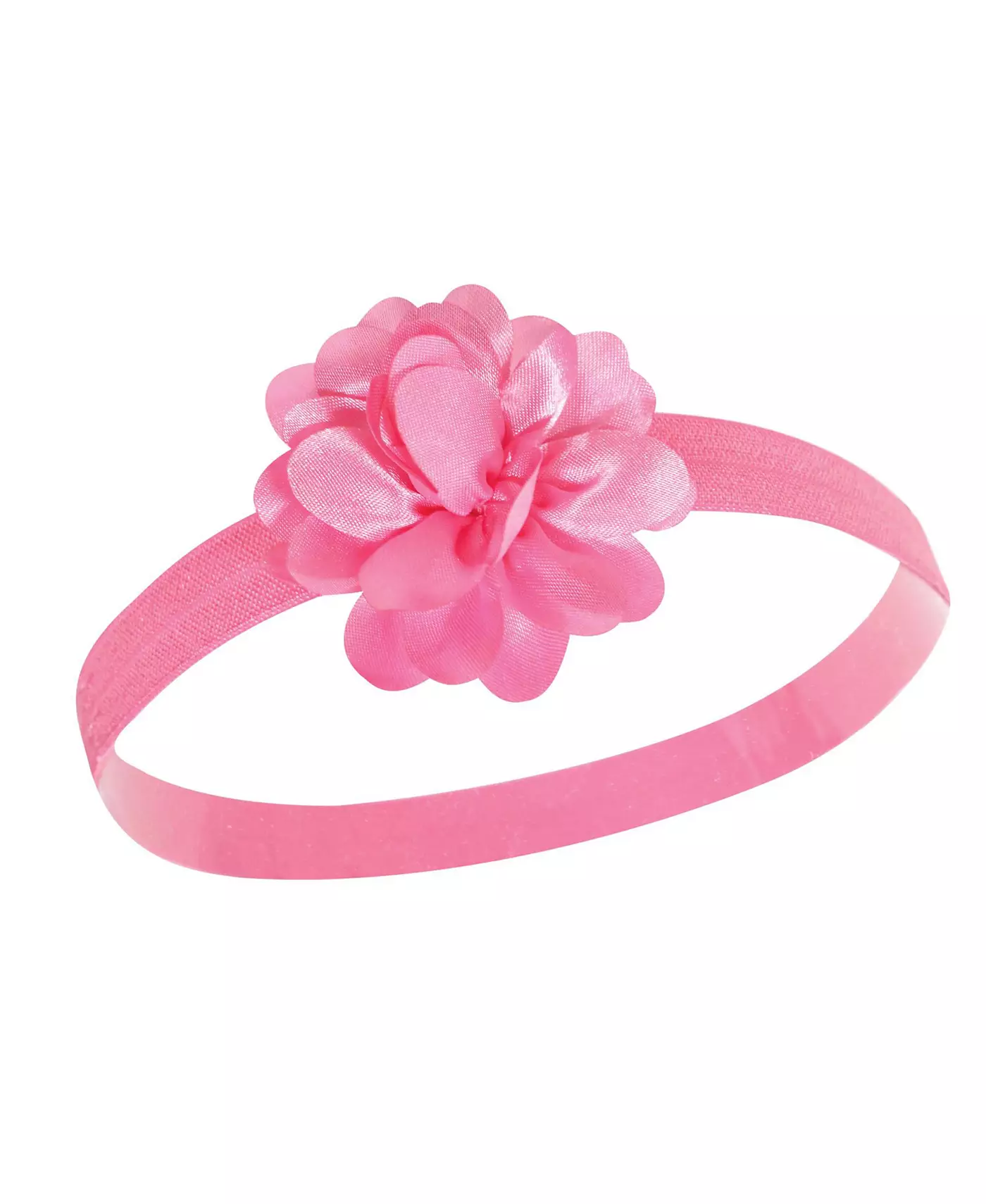 Повязки на голову Hudson Baby для девочек Hudson, 10 шт., атласные, розовые, черные, 0-24 месяца