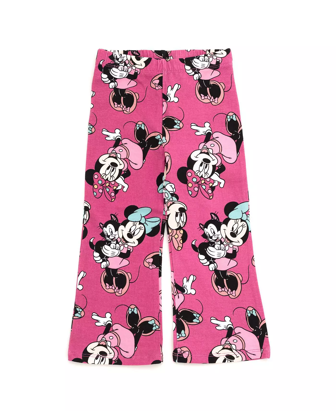 Комплект одежды из флиса с изображением Минни Маус и расклешенных леггинсов для девочек с Микки Маусом