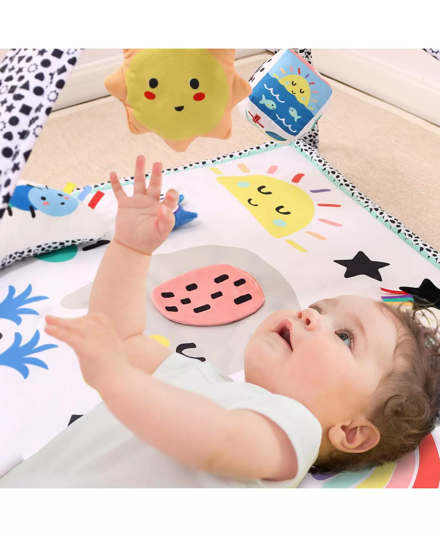 Детский игровой комплекс «Слон Монтессори» 7 в 1 «Peanutshell» и игровой коврик для малышей