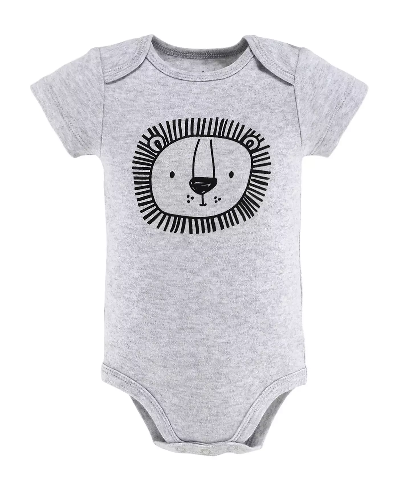 Боди с короткими рукавами для девочек Peanutshell Baby, 5 шт., животные из Сафари