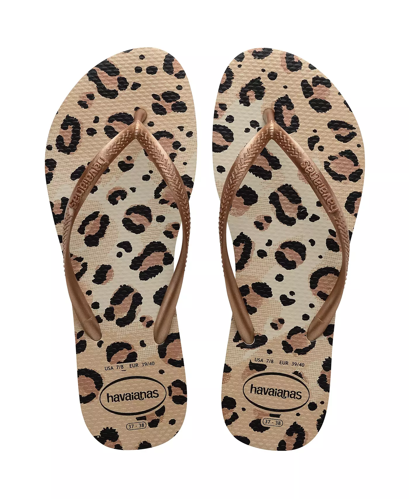 Женские узкие сандалии Havaianas Animals Slip On