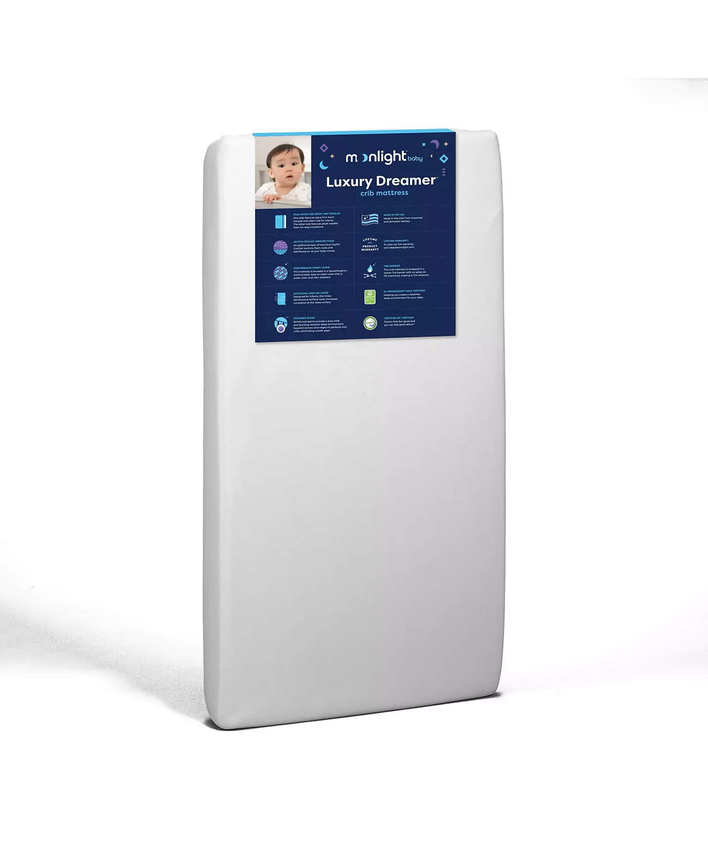Матрас для детской кроватки Moonlight Slumber Luxury Dreamer