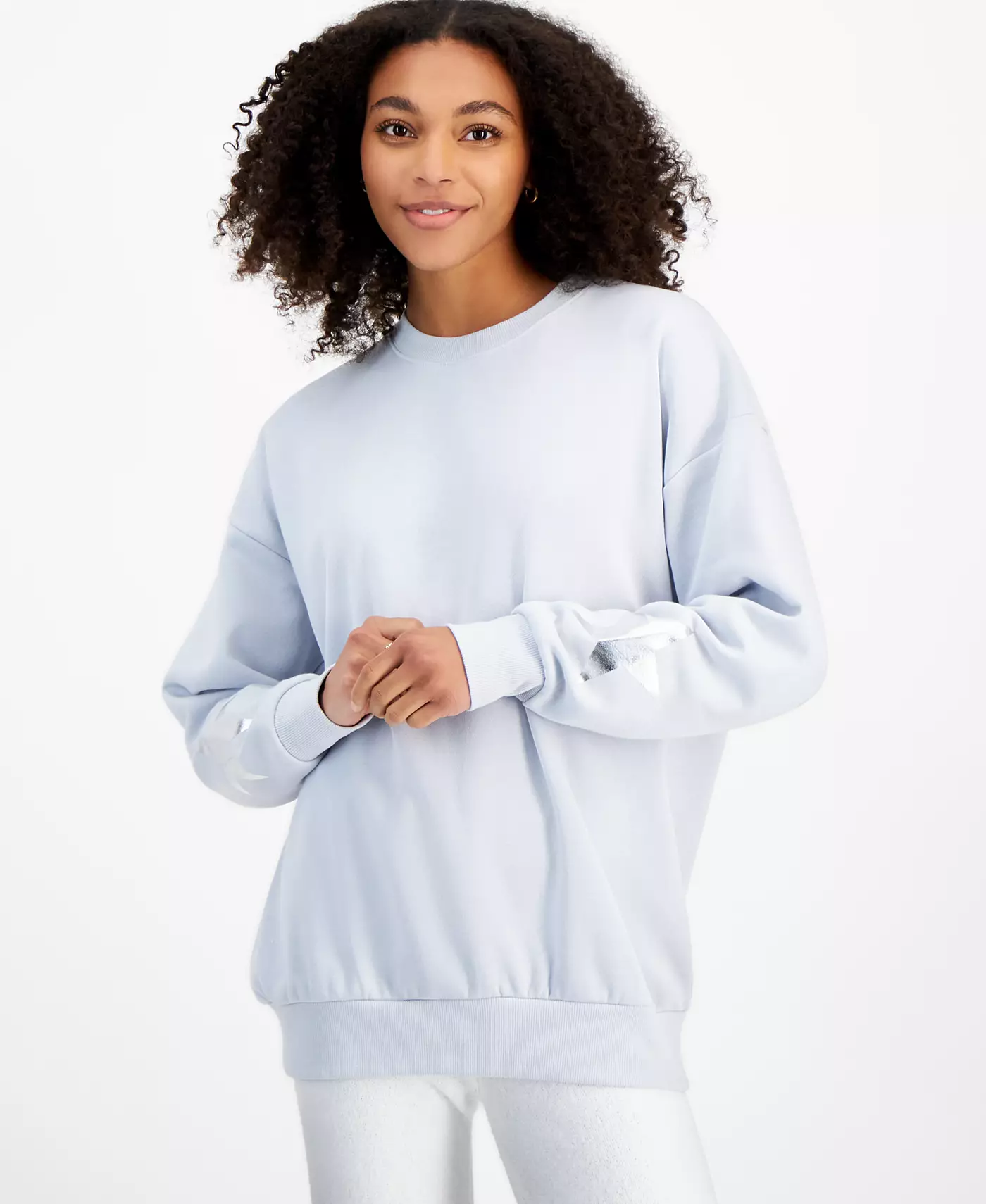 Толстовка с круглым вырезом из флиса с рисунком Self Esteem Juniors