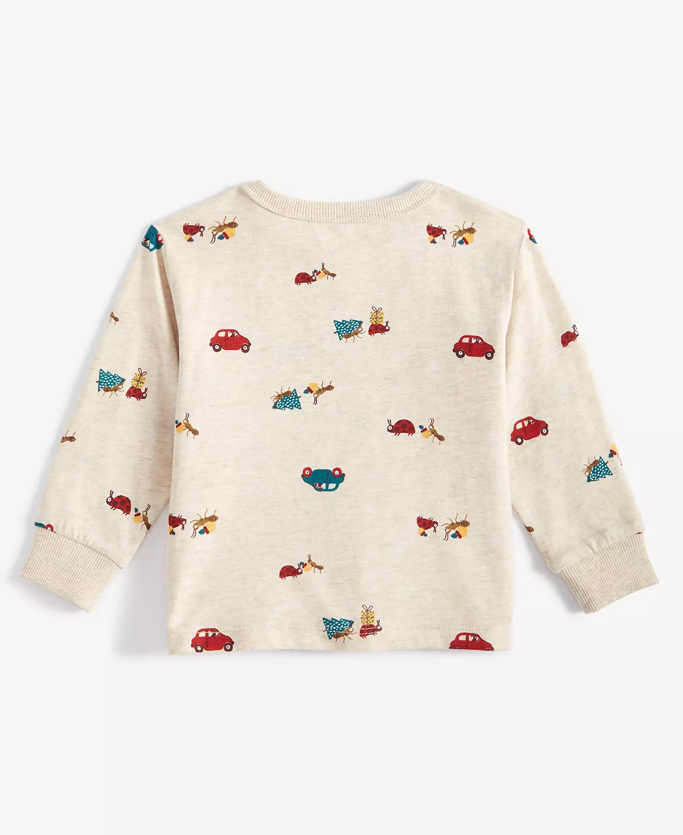 Футболка с длинными рукавами из хлопковой смеси для малышей First Impressions Baby Boy, созданная для Macy's