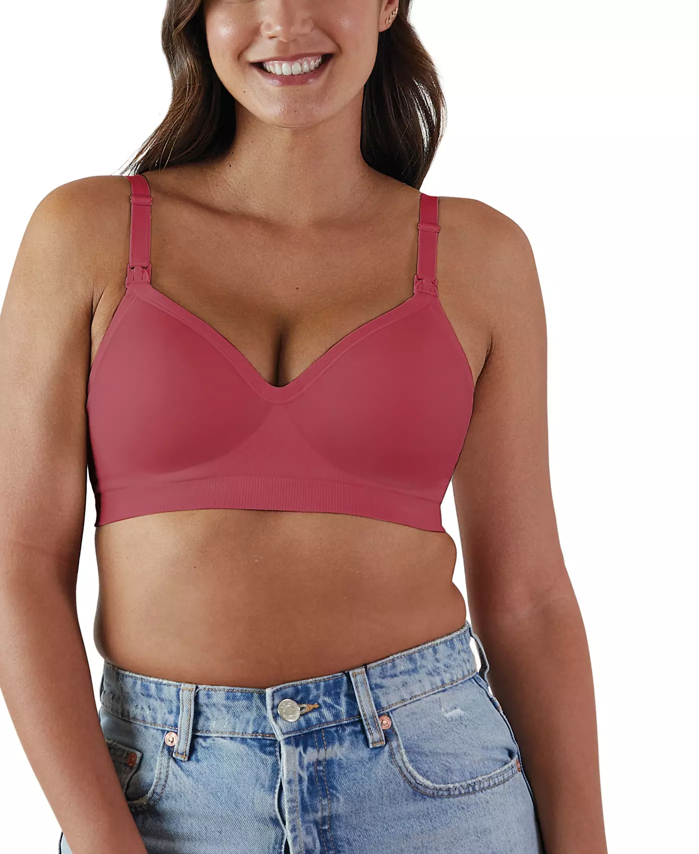 Bravado Designs женский бюстгальтер для кормления с глубоким вырезом