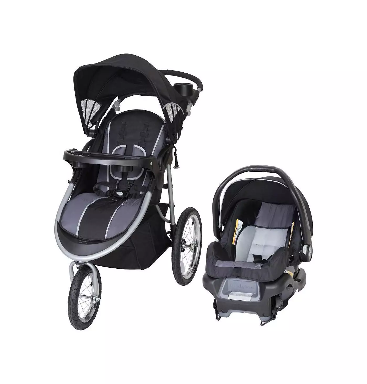 Система для путешествий Baby Trend Pathway Jogger - оптический серый