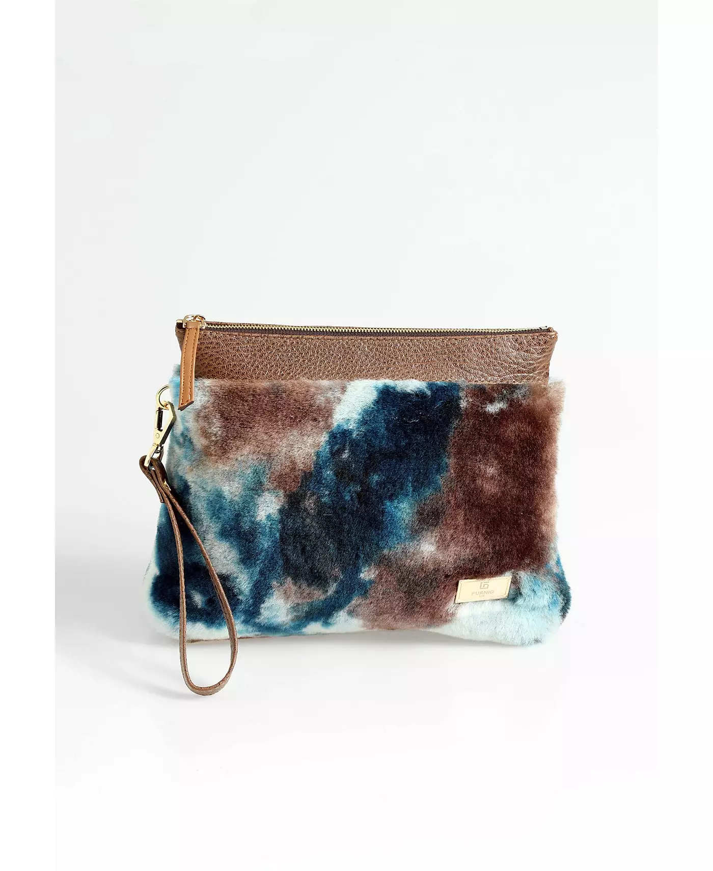 Женская сумка-клатч Furniq UK из овчины