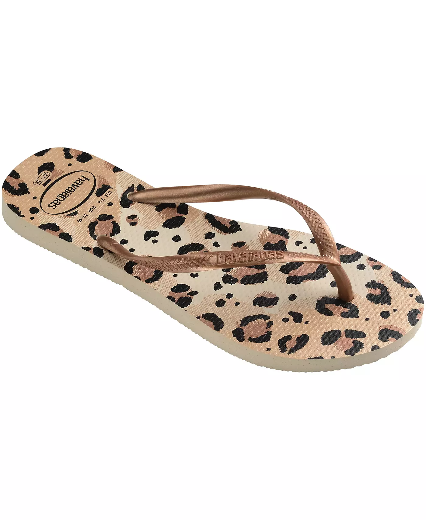 Женские узкие сандалии Havaianas Animals Slip On