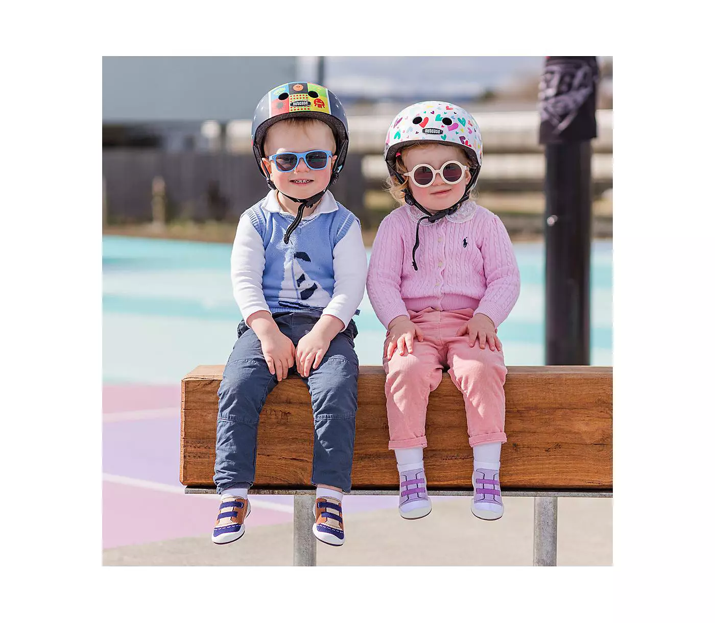 Komuello Младенцы Мальчики Дышащие Моющиеся Нескользящие Носки Обувь Ходунки - Коричневый