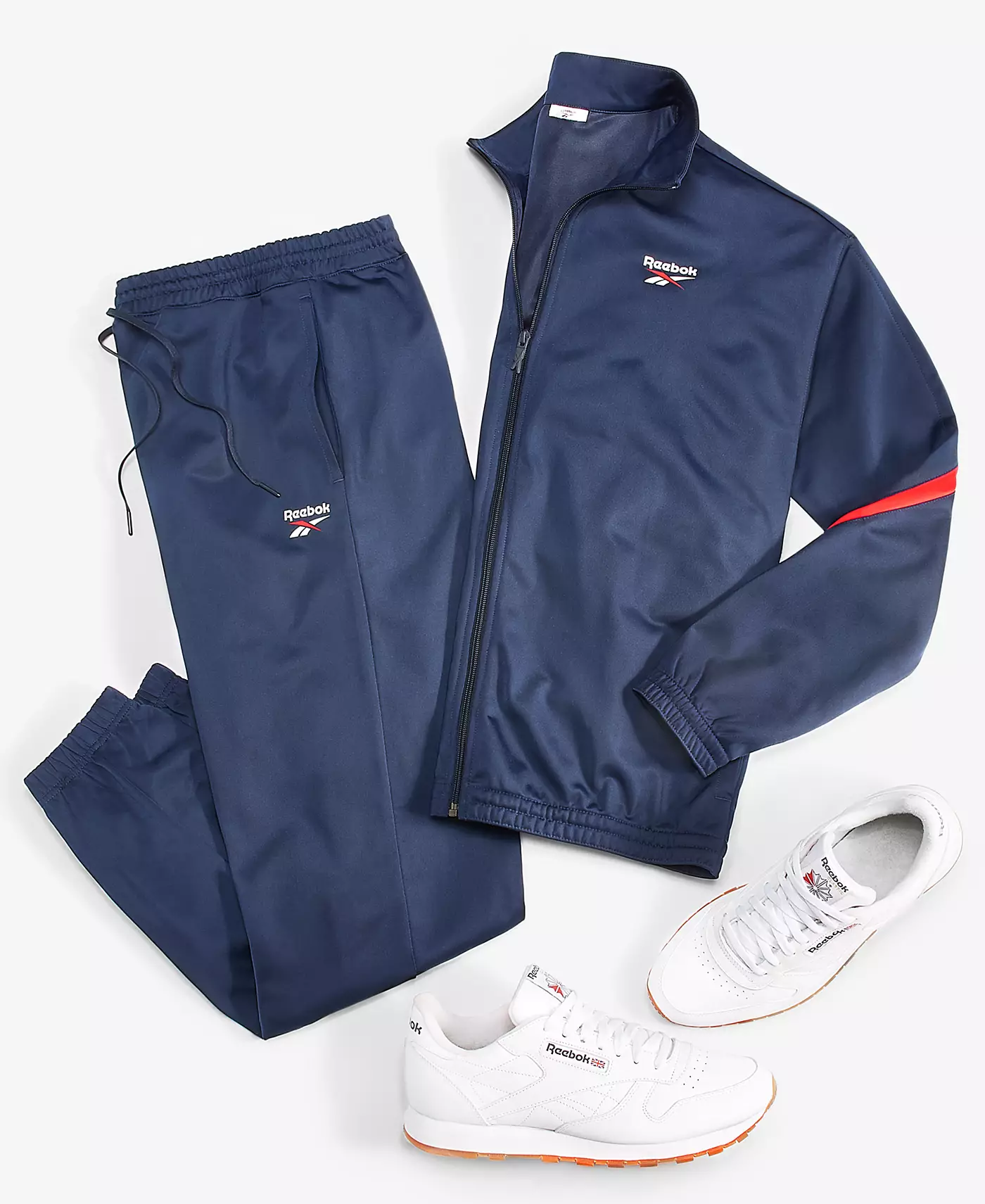 Мужская спортивная куртка Reebok Identity Vector с застежкой-молнией спереди