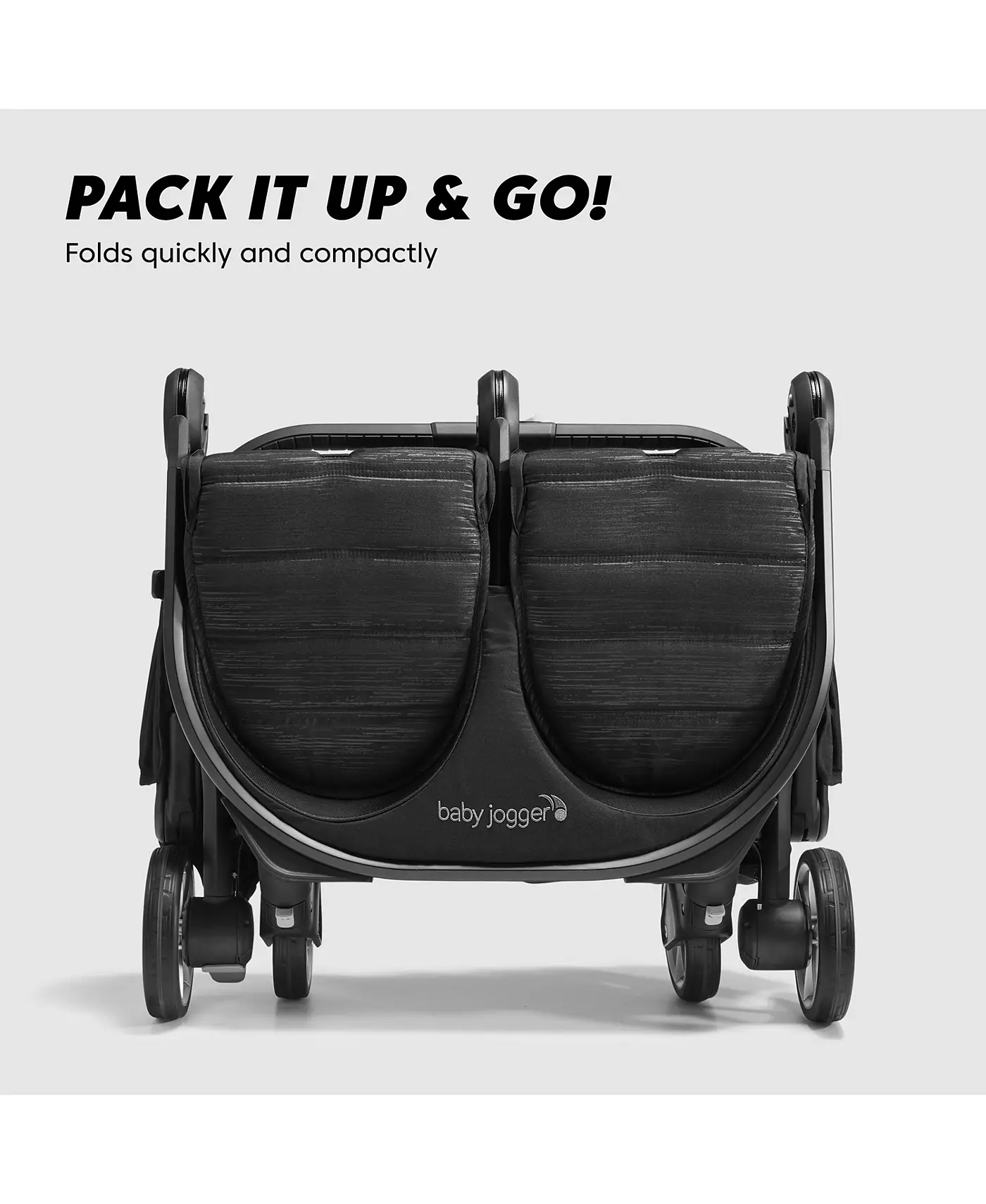 Baby Jogger Baby City Tour 2 — легкая коляска для двойни