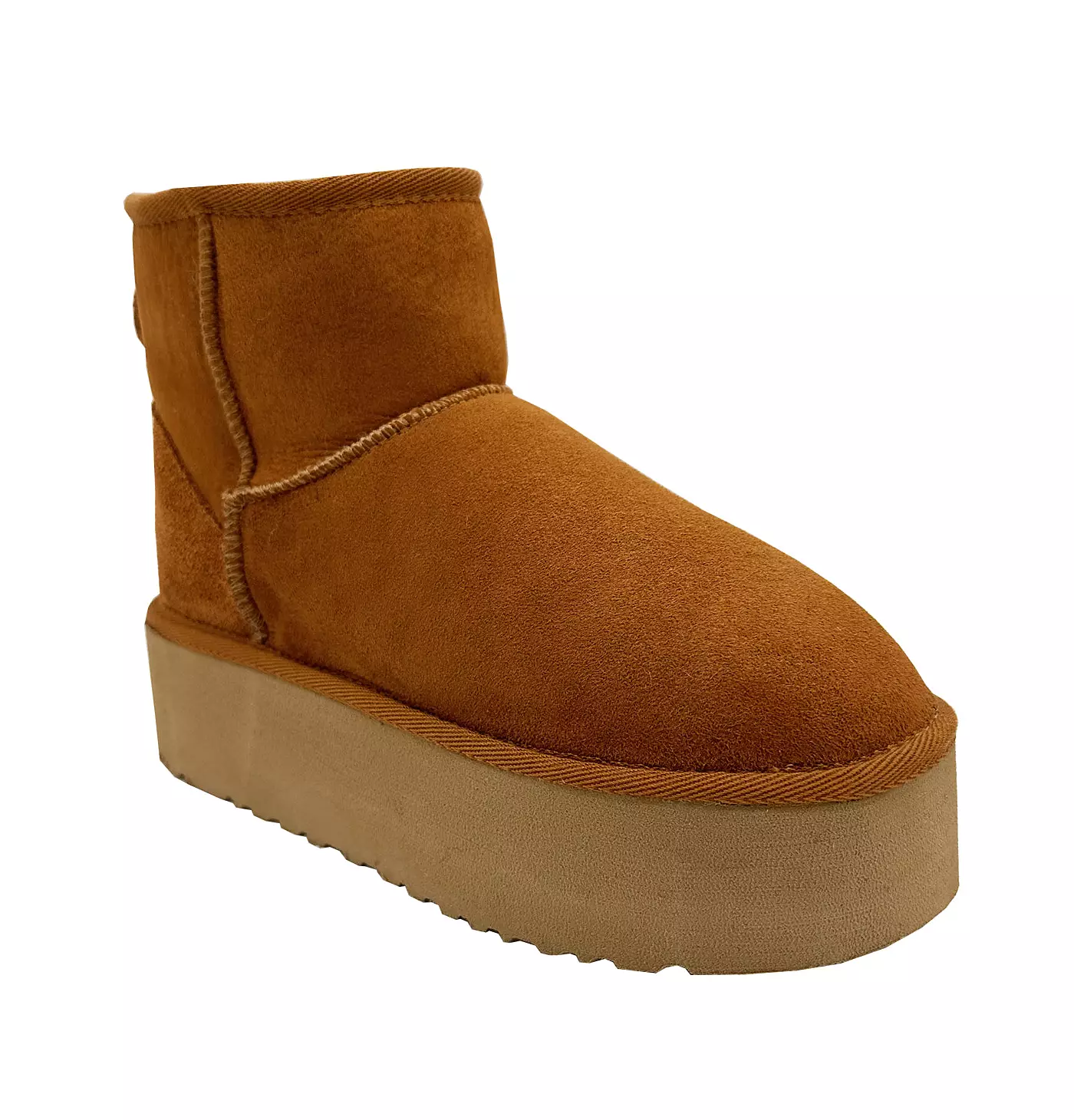 Женские мини-сапожки из овчины Furniq UK