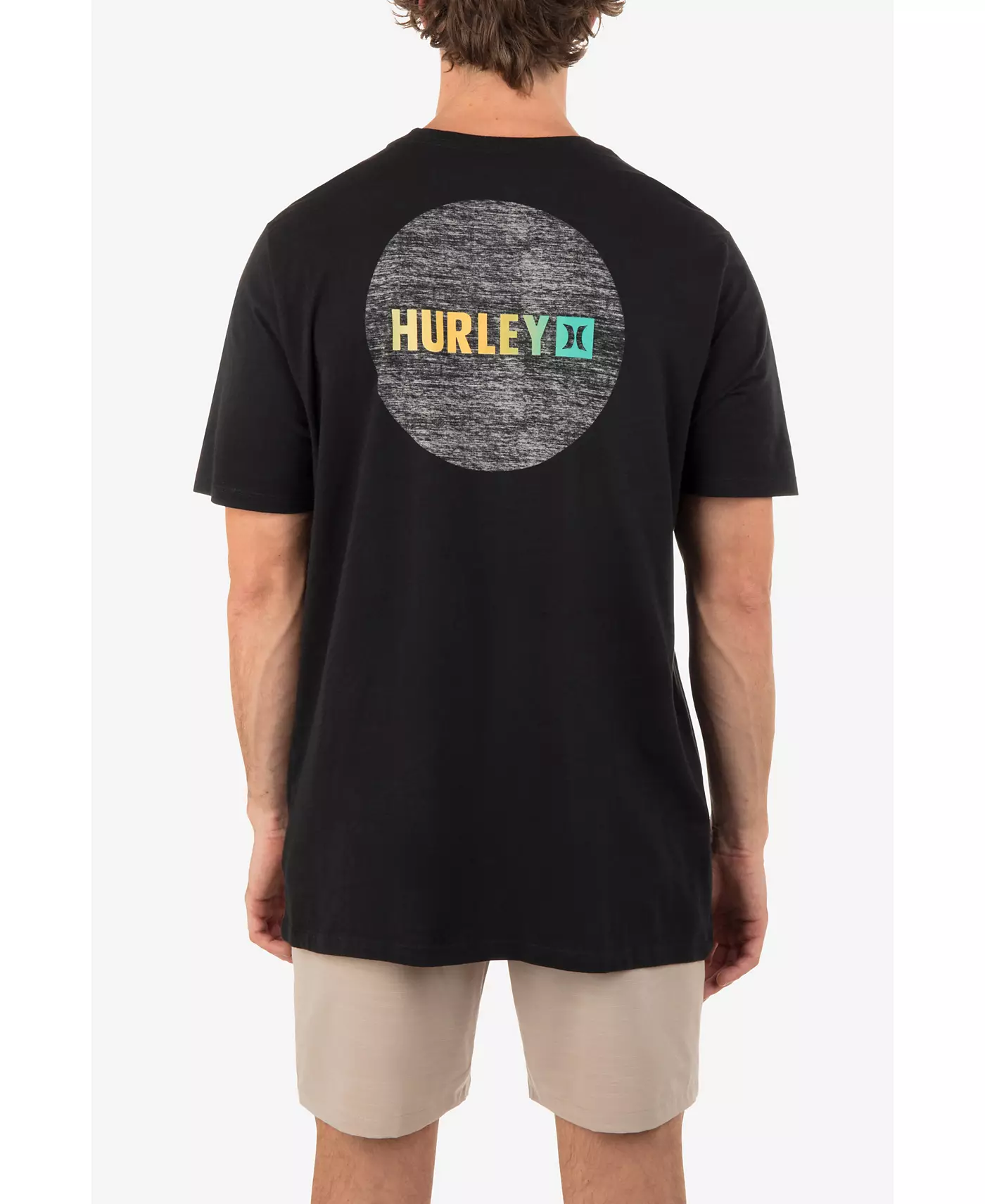 Мужская футболка Hurley Everyday Circle Gradient с коротким рукавом