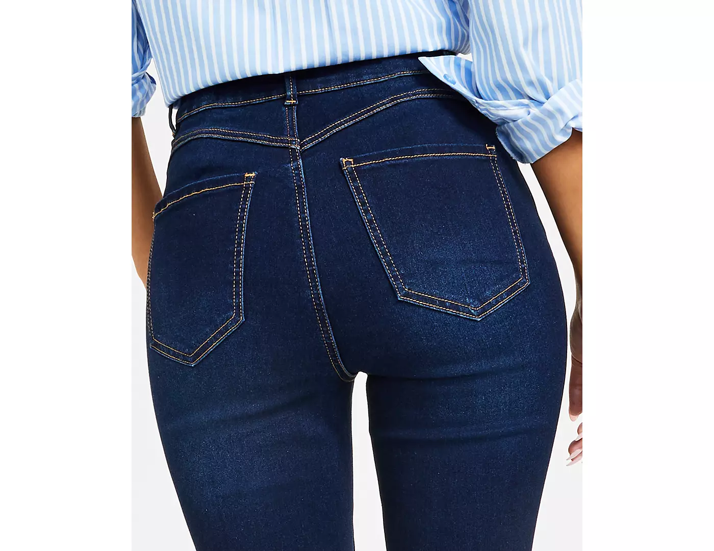 Dollhouse Curvy Узкие джинсы с высокой посадкой и двойной застежкой на пуговицы