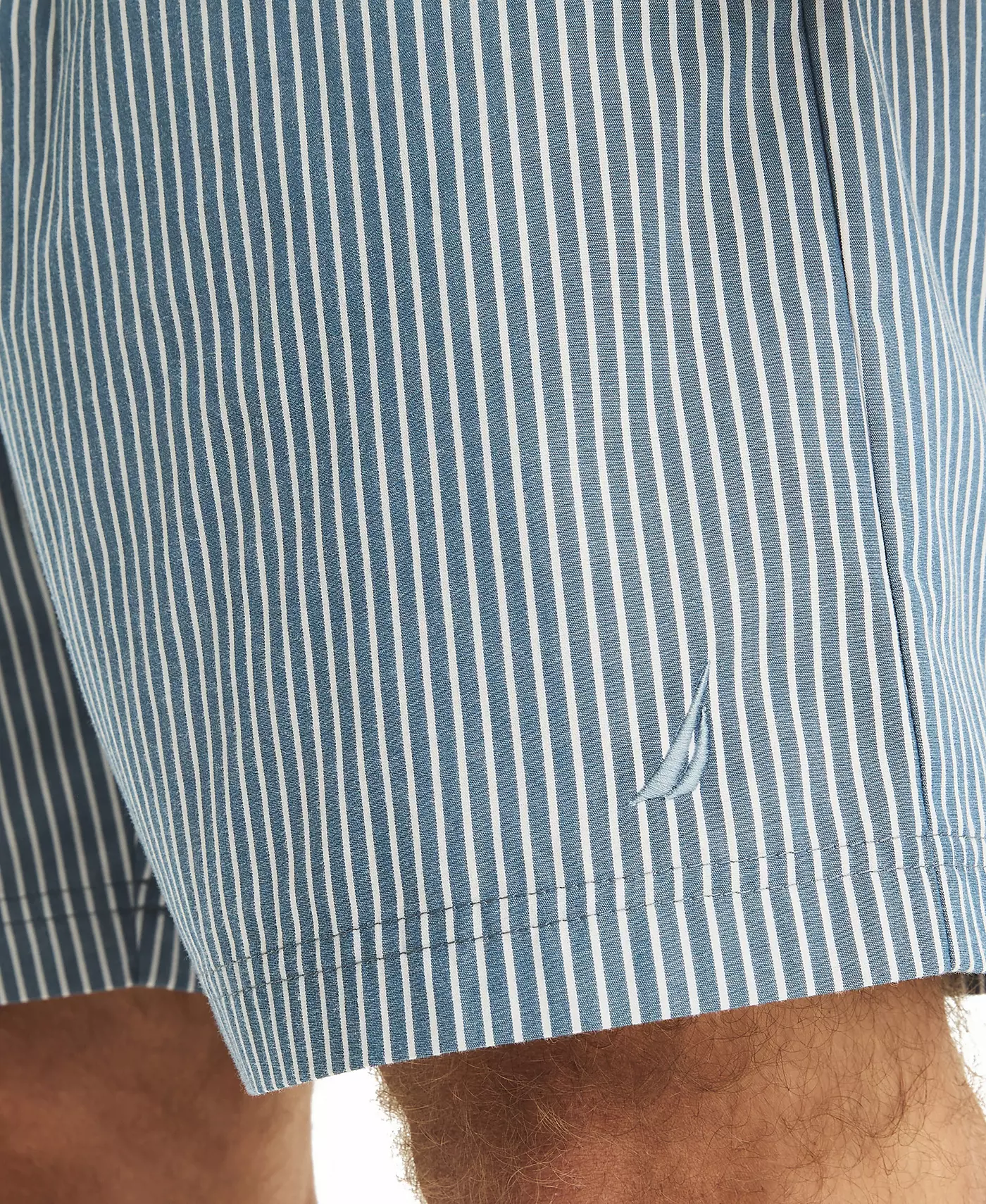 Мужские шорты для сна Nautica Crafted Striped Poplin