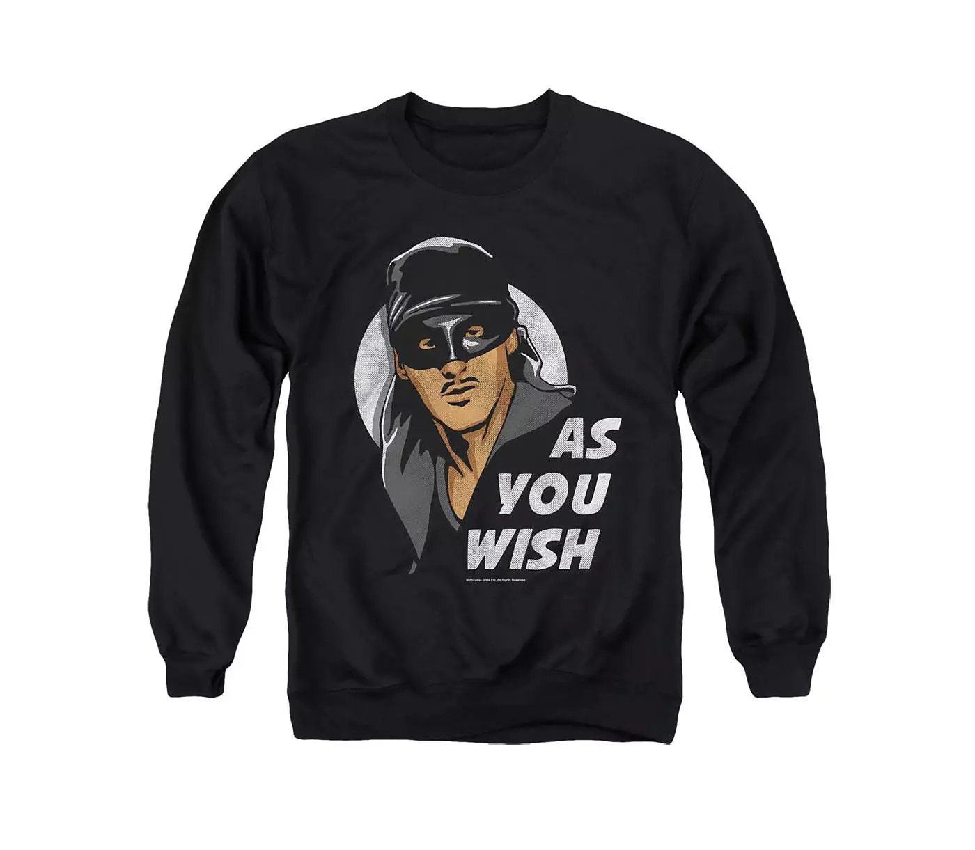 Мужская толстовка Princess Bride As You Wish для взрослых с круглым вырезом