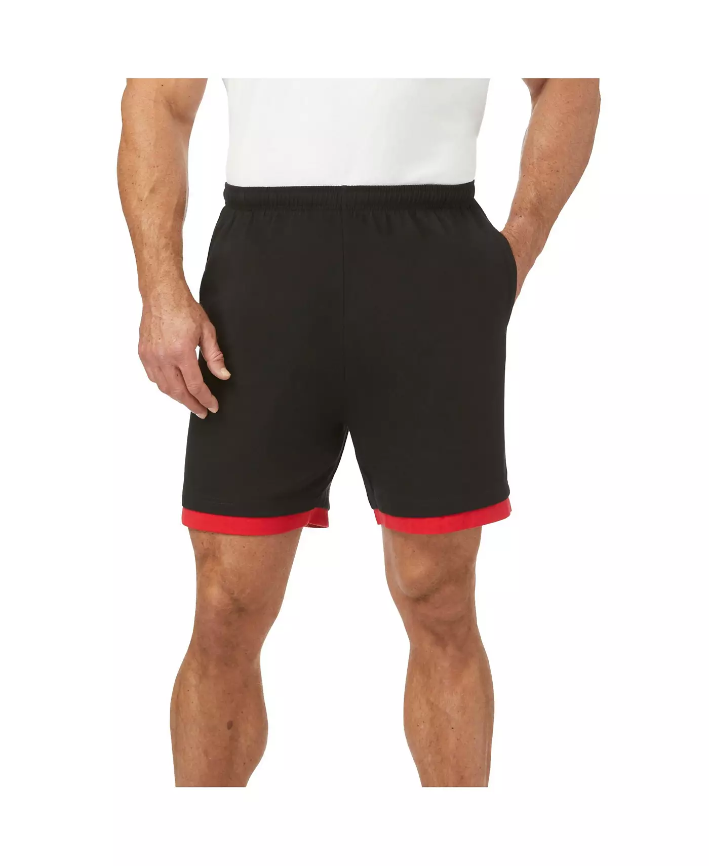 Легкие трикотажные шорты KingSize Big & Tall Hang-Down