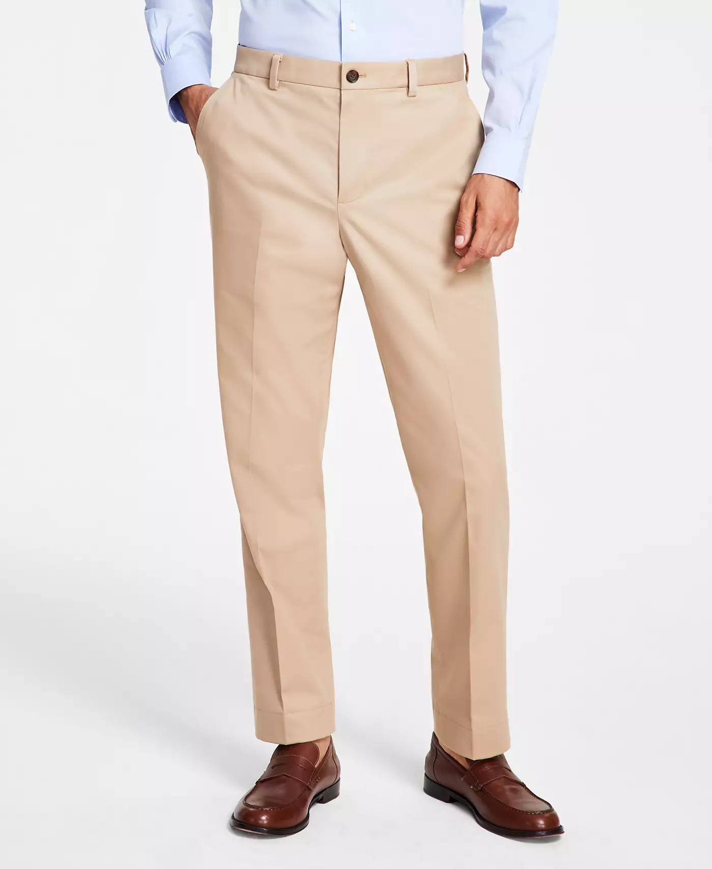 Мужские брюки-чиносы Brooks Brothers Classic-Fit из хлопка и эластичного материала