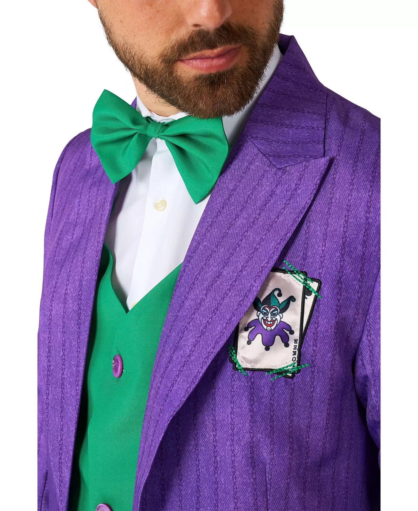 Мужской костюм Suitmeister Official DC Comics Джокер Фрак Костюм - Костюмы на Хэллоуин