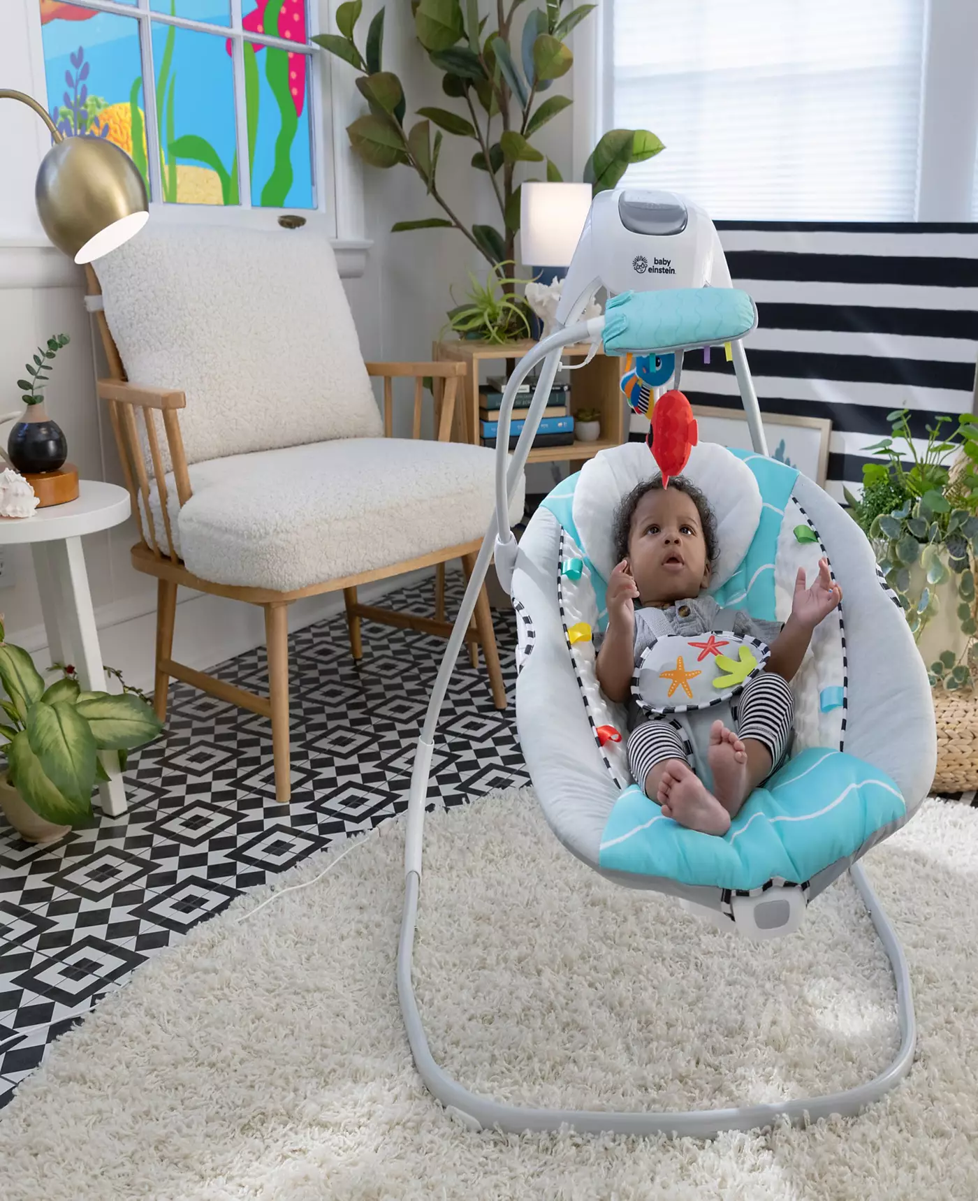 Детские качели Baby Einstein Baby Curious Comfort Compact