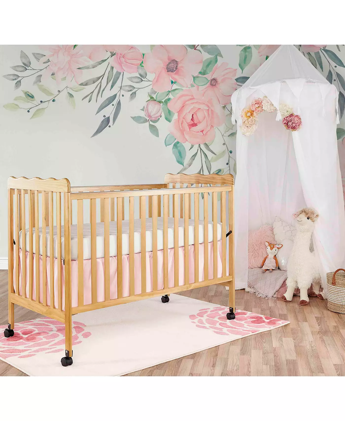 Детская кроватка-трансформер Dream On Me Baby Carson Classic 3 в 1, черная