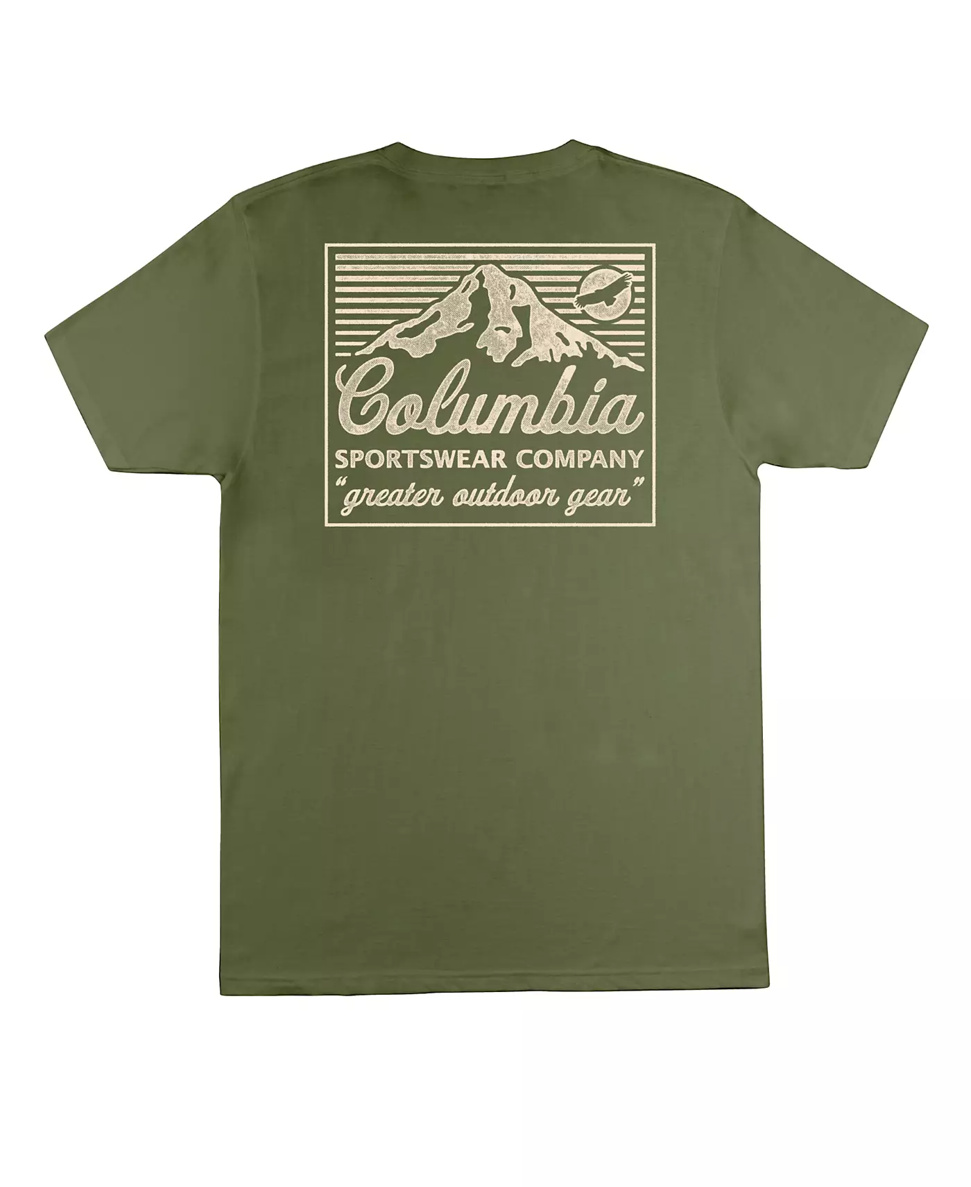 Мужская футболка Columbia Heritage с коротким рукавом и графическим принтом