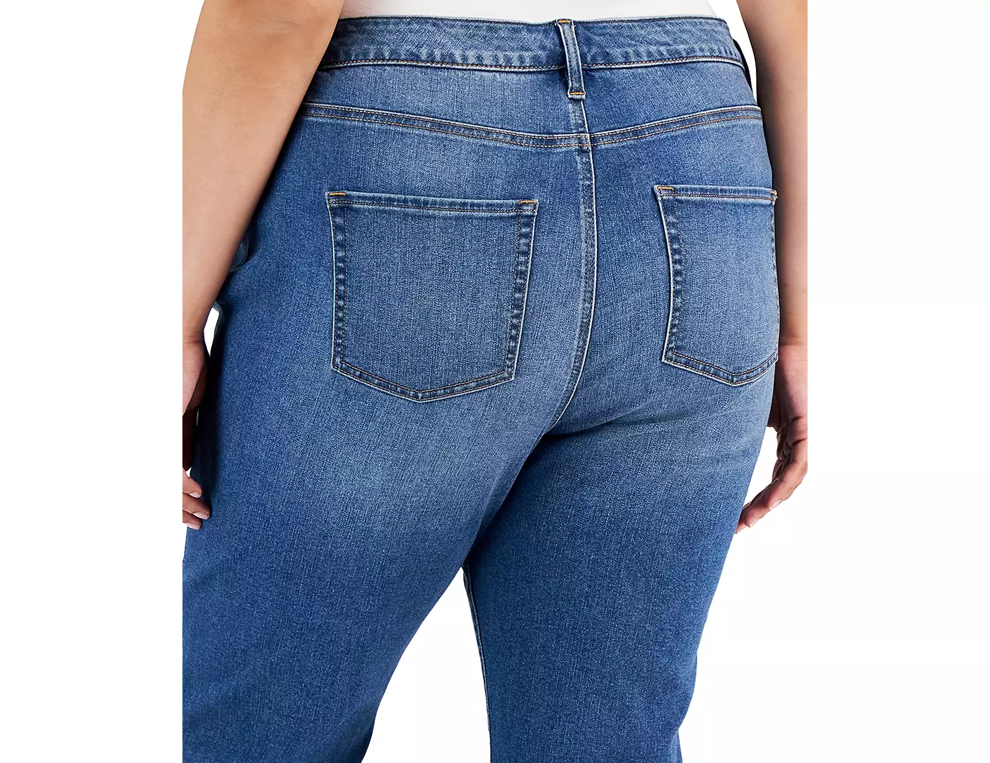 Джинсы-капри Style & Co Plus Size со средней посадкой Curvy