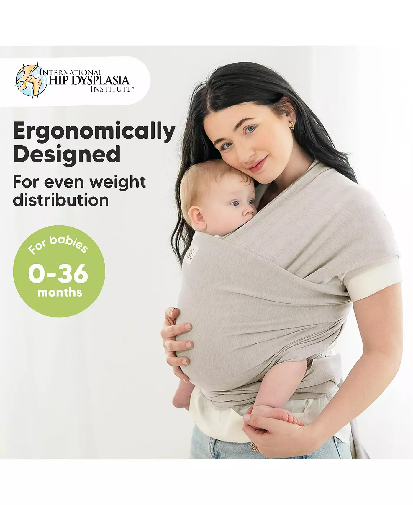 KeaBabies Original Baby Wraps Carrier, Baby Sling Carrier, Stretchy Infant Keng для новорожденных, малышей